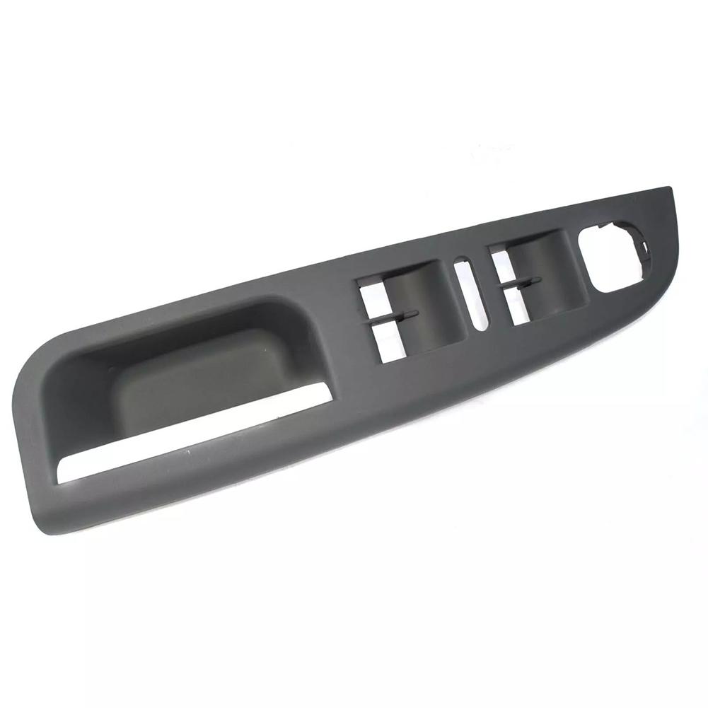 Car Interior Front Door Window Switch Bezel Trim 1K4868049C For Jetta MK5 2005-2010 For Golf MK5 2006-2009 Plastic Black Accesso