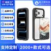 Applicable To iPhone18promax Mobile Phone Case Gilt Painted Replaceable Back Plate Apple 17 Skin Feeling Anti-drop Case