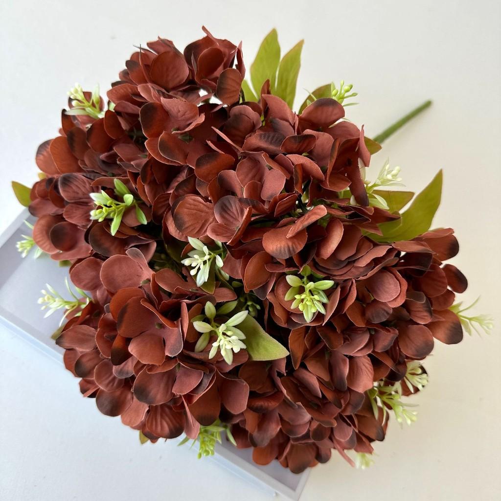 Hydrangea Artistic Silk Flower Display For Wedding Photography Decoration Home