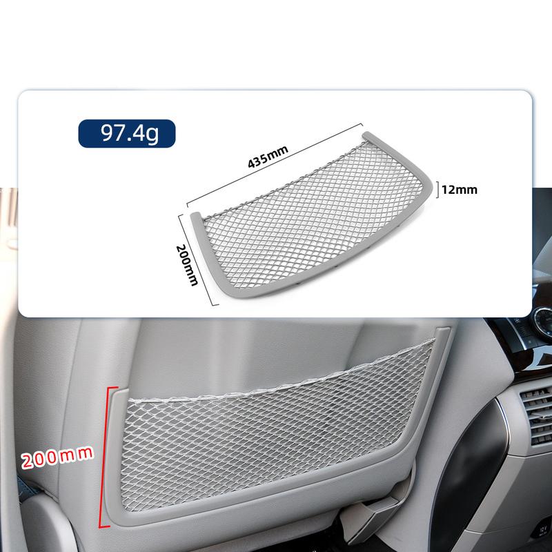 Car Seat Back Storage Bag Mesh Bags Multi Function Net Bag Net Pocket For Mercedes Benz ML GL GLS GLE Class W166 W164 W251