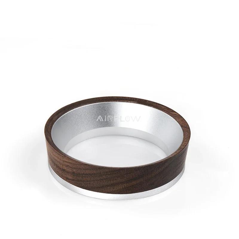 

51MM/58MM Coffee Powder Ring Anti-shedding with Magnetic Coffee Cloth Powder Stainless Steel Coffee Powder Receiver 58mm серебряный