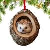 Christmas Acrylic Animal Ornaments 2025 Christmas Tree Pendant Seasonal Decor for Tree Hanging Xmas Navidad Party Supplies