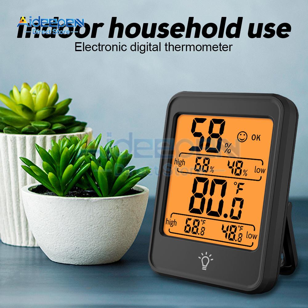 MC40 MC41 Higrometru Digital LCD Termometru de Cameră Monitor Electronic de Temperatură și Umiditate de Interior Stație Meteo Pentru Casă 2