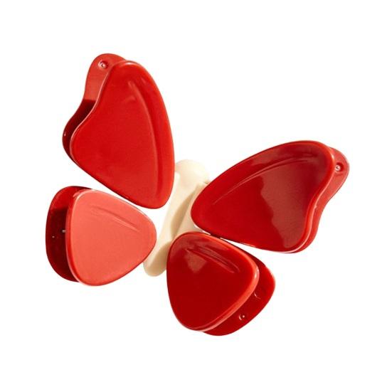 Magnetyczny Klips do Torebek do Przechowywania Żywności, Klips Uszczelniający do Torebek w Kształcie Kwiatka z Silnym Magnesem, Szczelny Klips do Chipsów na Przekąski i Kawę, Organizer do Lodówki