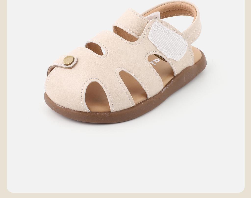 Infant Soft Sole Princess Shoes - Stylish, Closed Toe Sandals for First Steps (1 Year Old)