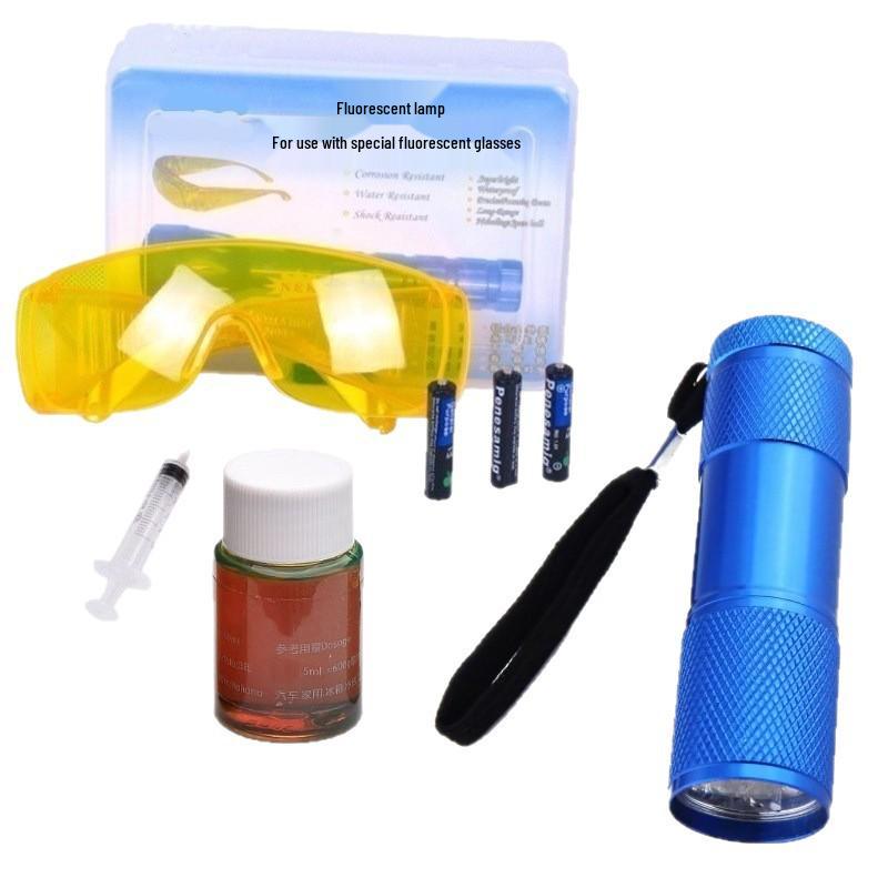 Fluorescent Leak Detection Tool for Car and Refrigerator AC Systems