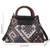 1pcs Ethnic Pattern Tote Bag Outdoor Travel Casual Fashion Shoulder Crossbody Bag Daily Commuter Handbag