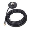 Magnetic Antennae Base Water Resistant Car Radio Antennae Magnet Mount with 5M RG58 Cable SMA Male to PL 259 SO 239 UHF