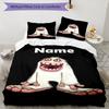 3pcs Custom Name My Singing Monsters Playground Bedding Set Duvet Cover Closure Includes 1 Duvet Cover & 2 Pillowcases, Soft and Comfortable for All S