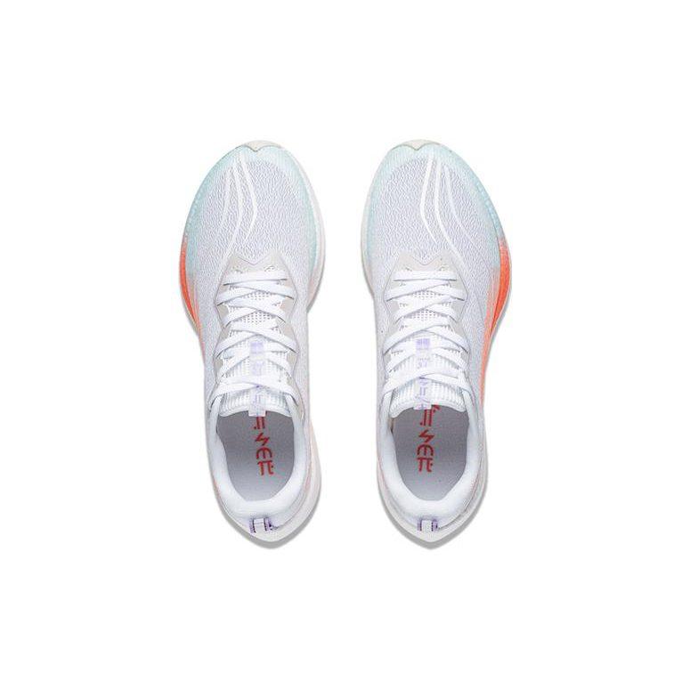 Li Ning Red Hare 6 Pro Vielseitig Abriebfest Atmungsaktiv Niedrig geschnitten Laufschuhe Damen Weiß ARMT014-4
