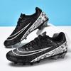 Kids' Long Spike Low-Top Soccer Shoes for Turf - Ideal for Elementary Students