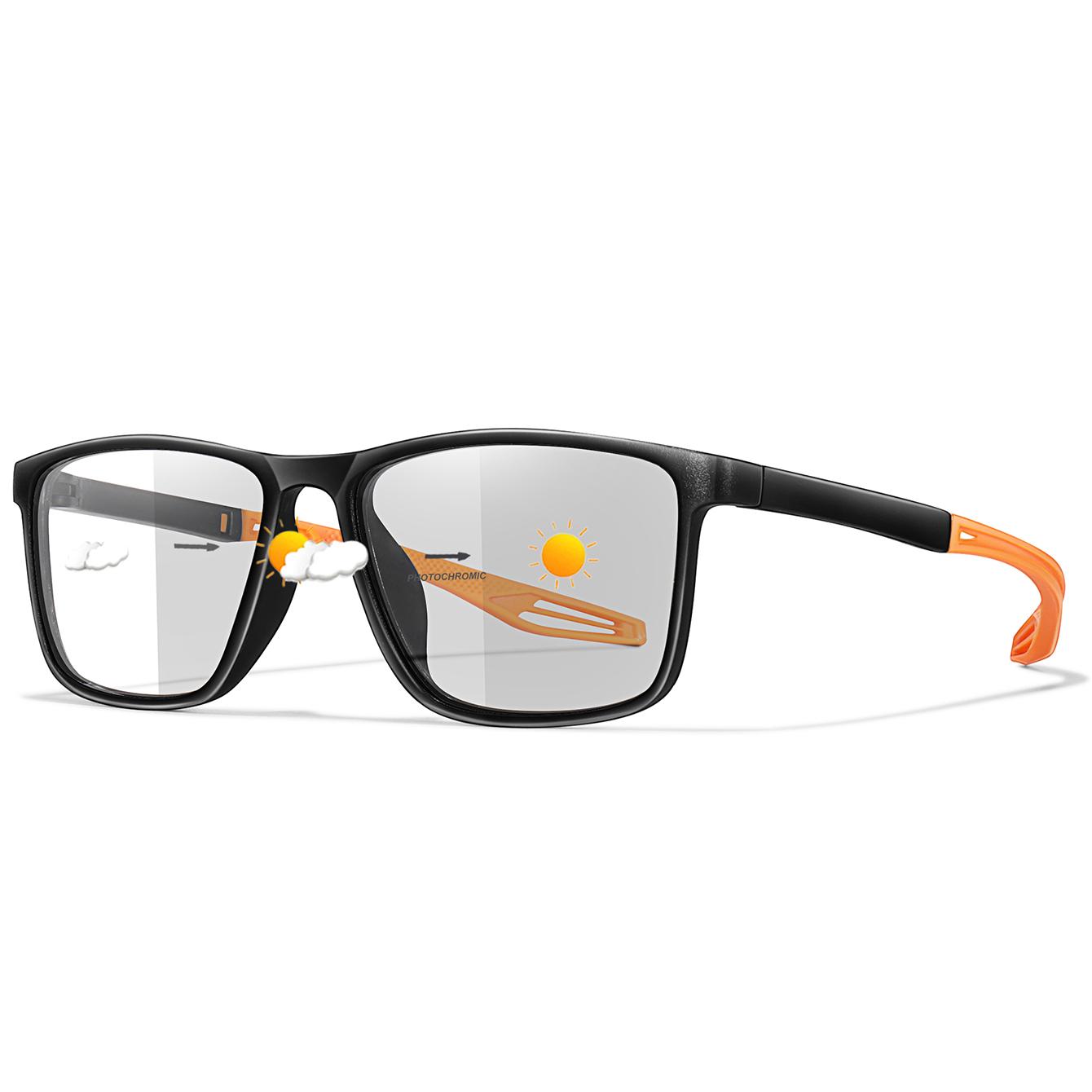 

Men Women Reading Glasses Photochromic Classic Square Far Sight Presbyopic Glasses Anti Blue Light Blocking Ultralight Eyewear +200