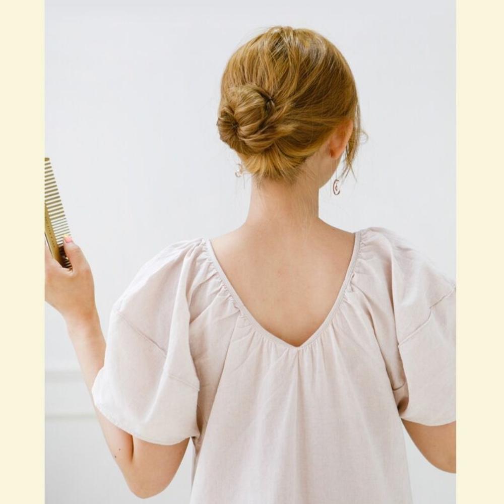 Lot de 50 barrettes à cheveux en forme de U pour femme, pinces à cheveux noires pour salon de coiffure