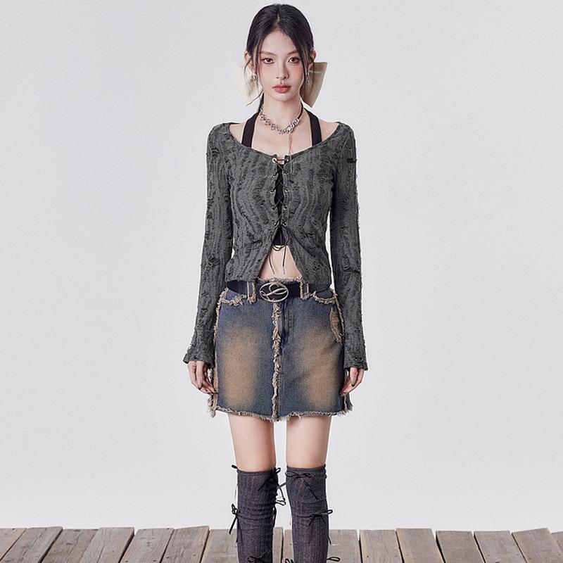 Wasteland Style Halter Long-Sleeve T-Shirt - Dark & Edgy 2024 Edition