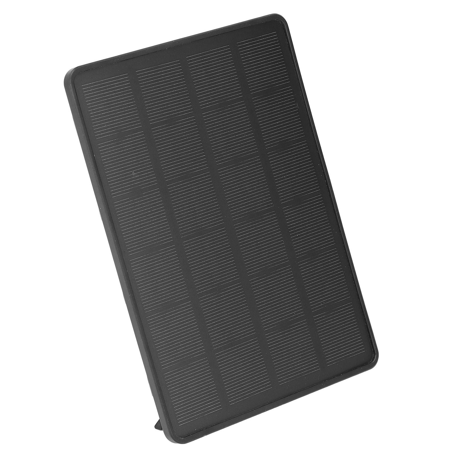 

Камера Солнечная панель IP65 Водонепроницаемая 360 градусов Регулируемая 5 В 4 Вт 10000 мАч с зарядным кабелем TYPE C Солнечная