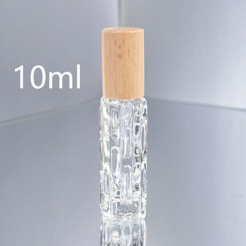New Travel Portable Sample Wooden Lid Perfume Sub-Bottles