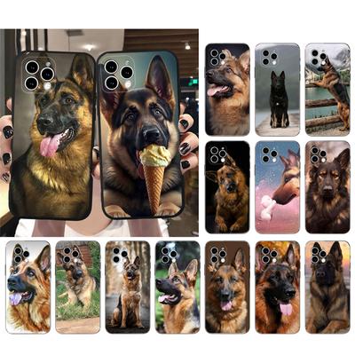 German Shepherd Dog Phone Case For iPhone Samsung Galaxy Redmi Xiaomi Oppo OnePlus Note S A 7 8 9 10 11 12 13 14 20 21 22 23 53 54 Pro Max Plus Ultra