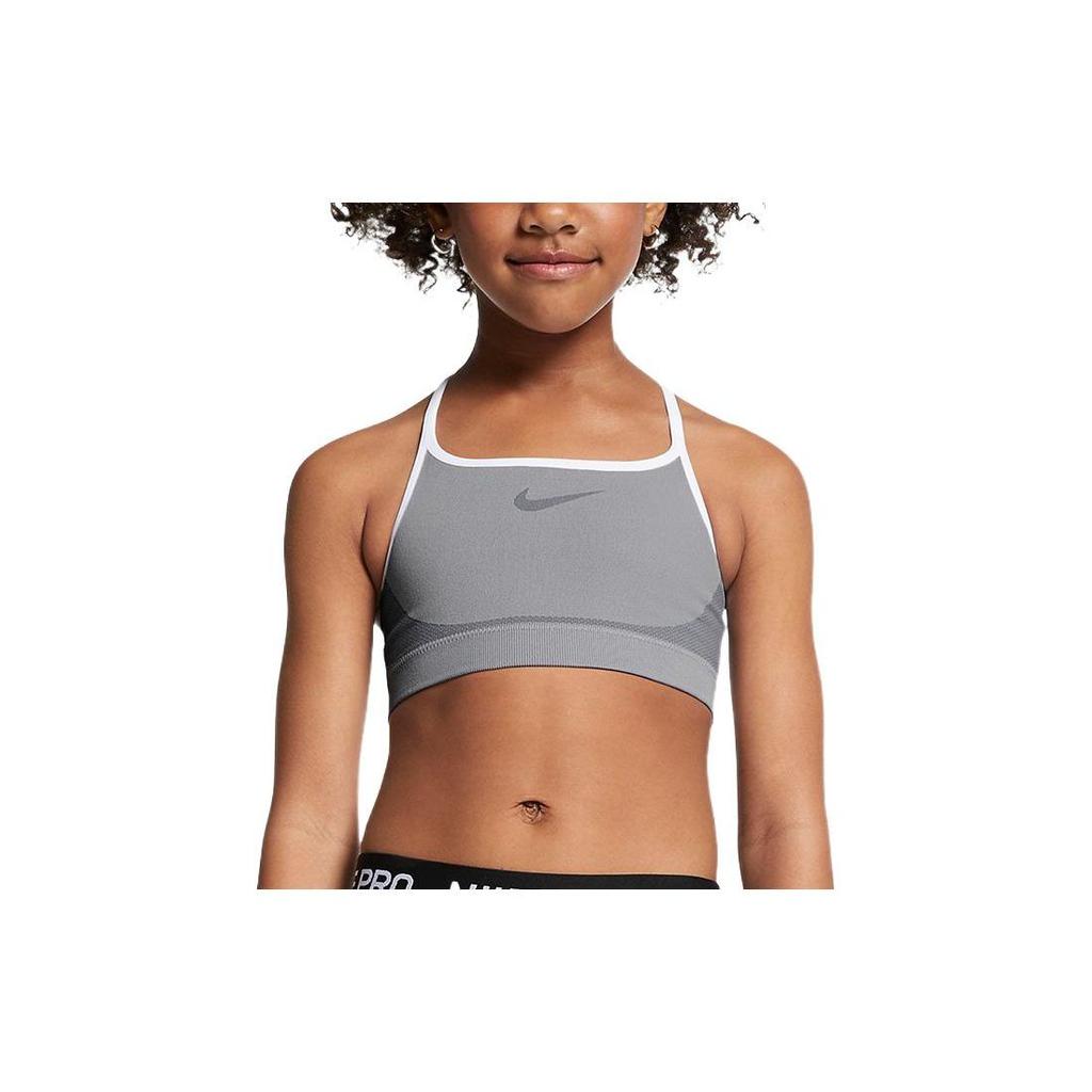 Nike Casual Lightweight Comfortable Bra Kids Underwear Gray 890289-100