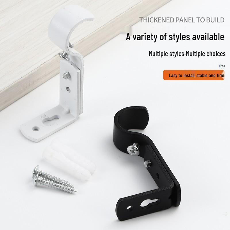 Adjustable Metal Roman Curtain Rod Bracket Hook