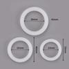 Cock Rings 3PCS Flash In The Night Lock Durable Silicone Penis Ring Sex Toys for Men Male Delay Ejaculation Scrotum Lock Ring