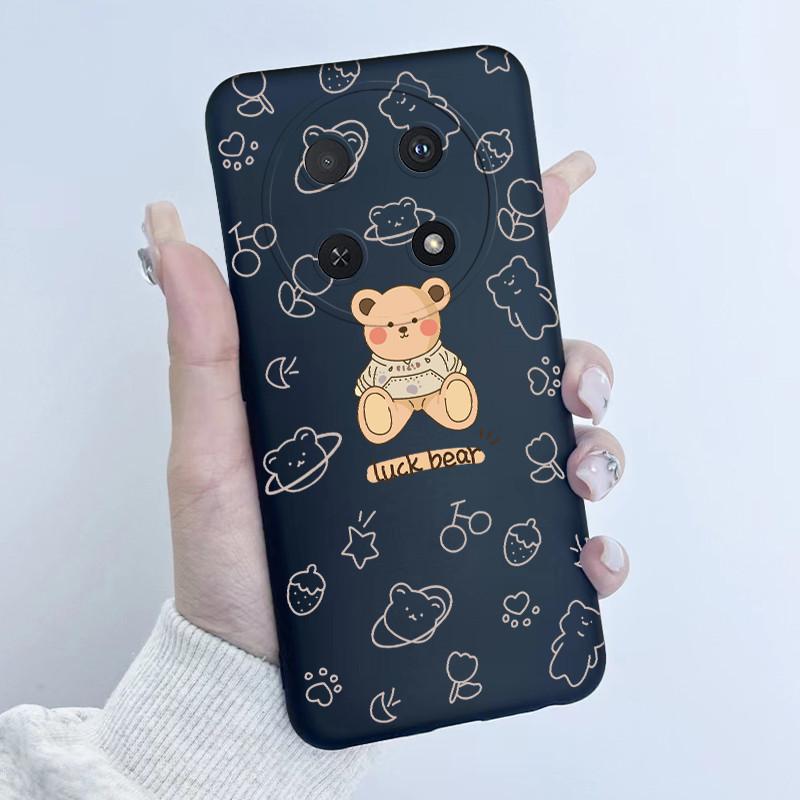 For Huawei Nova 12i Case Flower Girl Design Soft Silicone Phone Case for Huawei Nova12i 12 i 4G CTR-L81 L91 Nova 13i Cover Capa