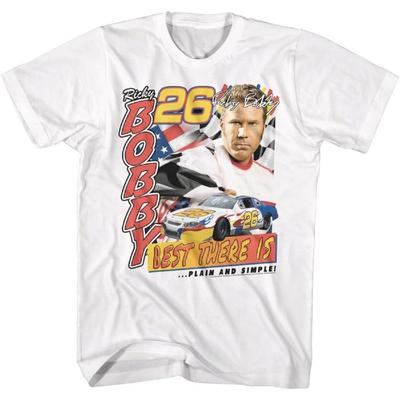 Talladega Nights Ricky Bobby Best There Is Plain and Simple Adult Short Sleeve T Shirt Comedy Graphic Tee