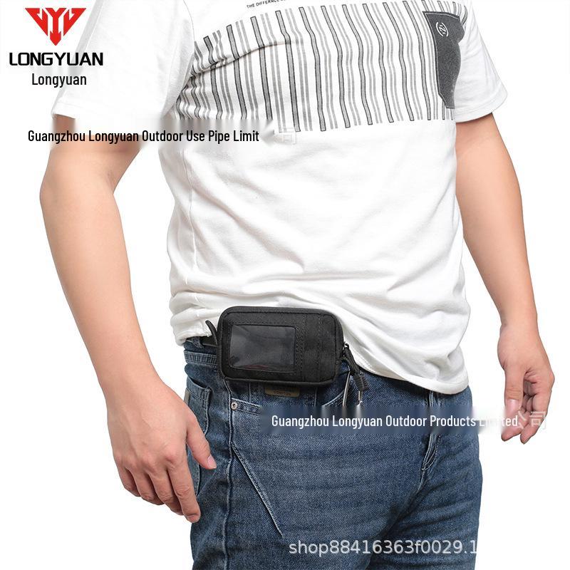 Tactical EDC Waist Bag: Multi-Functional Card Holder & Coin Pouch for Outdoor Travel