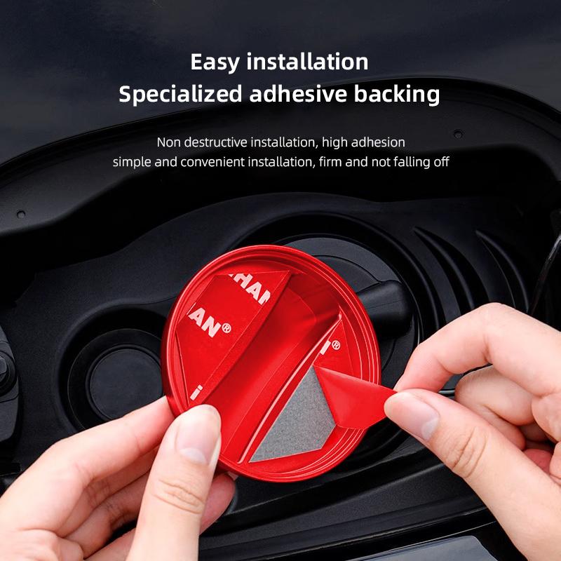 Car Oil Filler Door Cover Fuel Tank Gas Caps Accessories For AMG W203 W206 W211 W212 W201 W210 W108 W168 W176 W124 W126 W140 B A