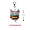 Tom & Jerry Plush Toys: Cat Pendant & Mouse Keychain Charms for Kids
