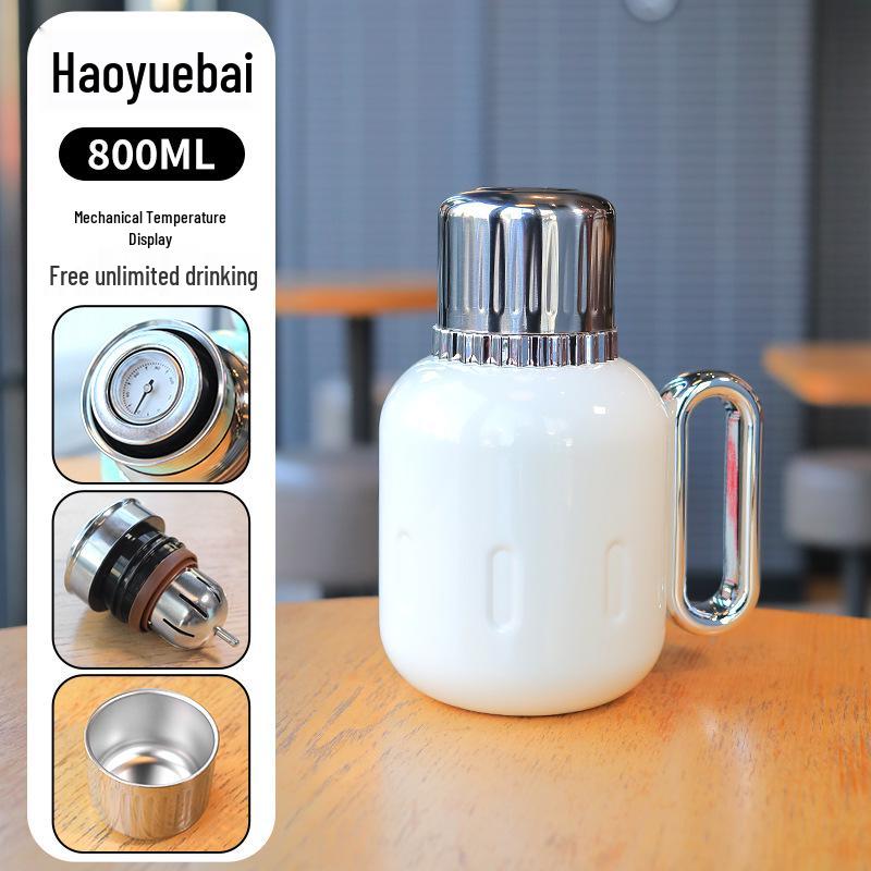 316 Stainless Steel Large-Capacity Insulated Stewing Tea Pot with Water Separation