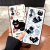 Funda Phone Cover Case for Xiaomi Mi 11T 12 14 13 Lite 11 12T Pro 10T 12X Cartoon Cat