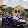 1/32 McLaren Senna Alloy Sports Car Model Diecast Metal Toy Vehicles Car Model Simulation Sound and Light Collection Kids Gifts