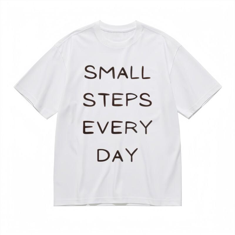 

Women s Comfy Classic T-Shirt Black Text Motivational Quote Design Cotton Tee XL