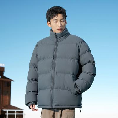 Men's Coats, Jackets, Men's Thickened Warm Cotton Coats, Loose and Versatile, Stand-up Collar, Cold and Warm Cotton Coats