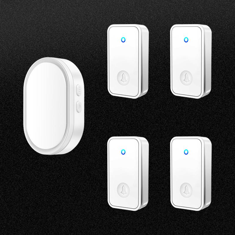 Wireless Waterproof Self-Powered Doorbell | Ultra-Long Range | Battery-Free | Smart Remote Control for Elderly Assistance