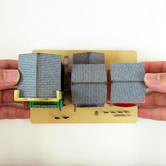 Sankei Studio Ghibli Serie 1150 Chihiros Reise ins Zauberland Geheimnisvolle Stadt-8 MK07-31 Papierbastelset