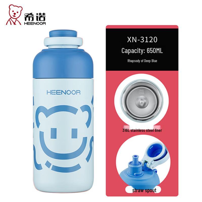 

Heenoor Kids Insulated Stainless Steel Straw Cup