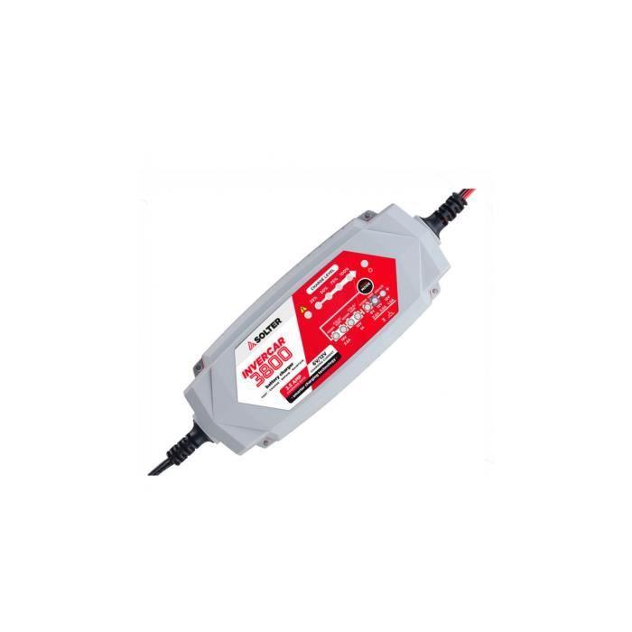 Inteligentní nabíječka baterií Invercar 3800 6/12v 3.5a Solter - GENERICKÝ