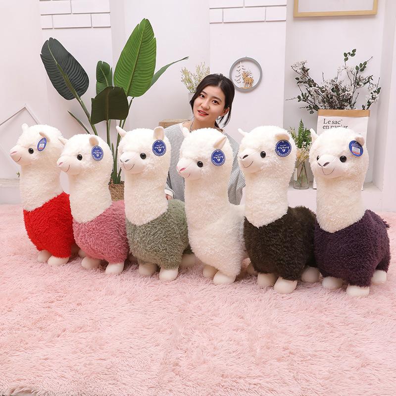 Alpaca plush toy lamb doll large sleeping doll doll throw pillow birthday gift female