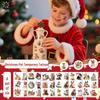 Realistic Christmas Pet & Children's Tattoo Stickers for Water Cup & Stationery Decoration