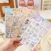 Adorable Cartoon PET Waterproof Stickers for Kids - Perfect for Decorating Journals, Water Bottles, Diaries, and More!