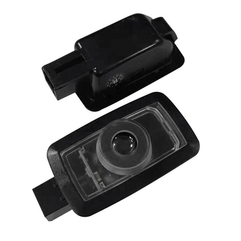 2Pcs LED Car Door Welcome Lights Exit Warning Lights Night Signal Lamps For BYD EV Han DM Song PLUS Qin PRO Seal EA1 2020-2024