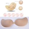 Trägerloser Silikon-Push-up-BH, nahtlos, selbstklebend, groß, unsichtbarer BH