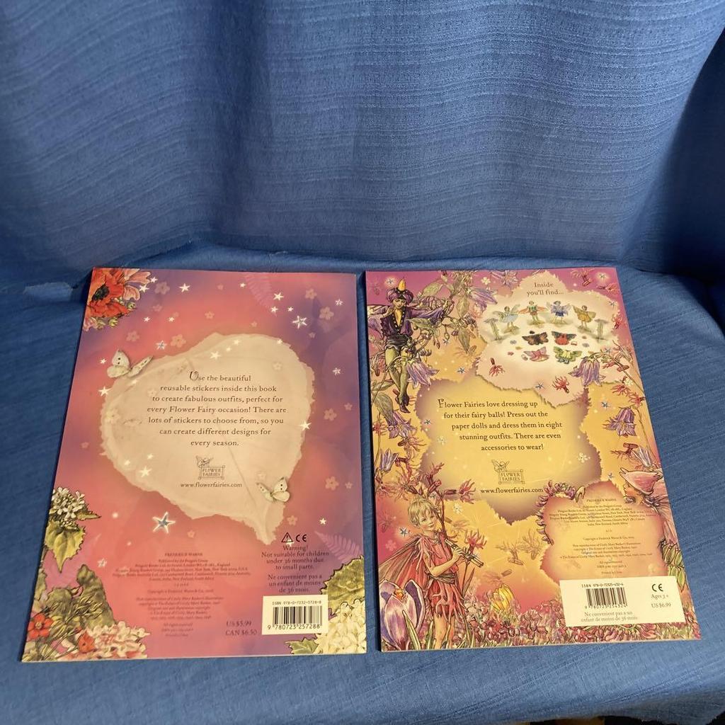 [USED] Must-see Flower Fairies Friends Paper Dolls and More