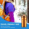 New Mini Portable Pill Box Case Holder Keychain Waterproof Aluminum Container Tablet Storage for Purse Outdoor Camping Travel
