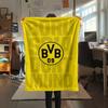 1pc Dortmund Print Flannel Blanket, High quality Comfortable for All Seasons, Home Decor, Warmth and Comfort, Perfect for Christmas Gifts29