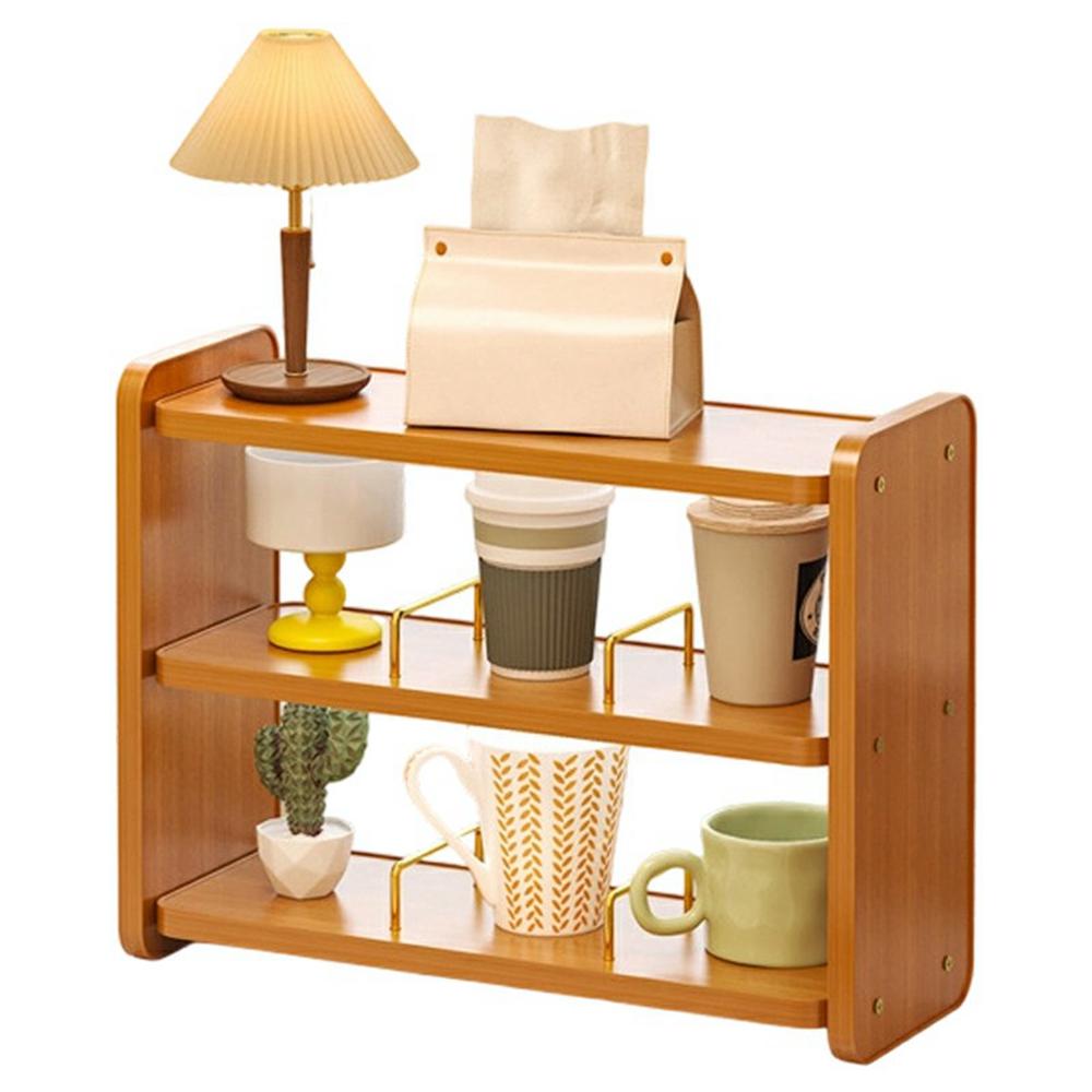 

40cm 3 Tier Cup Holder Organizer Coffee Mug Display Rack Desktop Water Cup Storage Stand