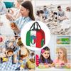 Borse Termiche per Pranzo Italia Figc per Lavoro Scuola Regalo Calcio Italiano Cooler Anti-perdita Termica Bento Box Donna Uomo
