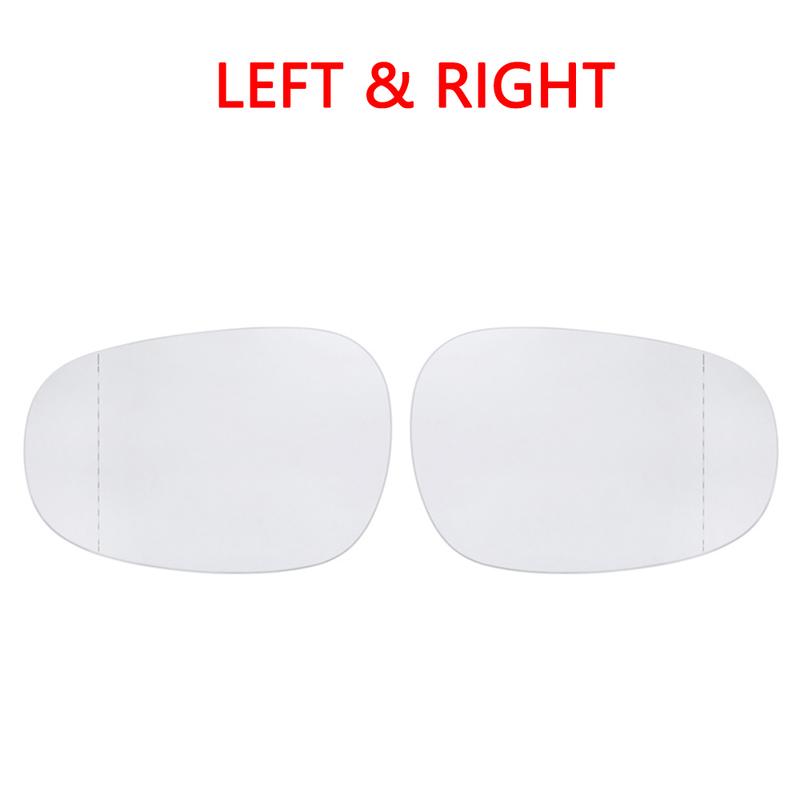 1PCS Car Side Heated Mirror Glass Rearview Mirror Lens Left /Right for BMW E82 E88 E90 E91 E92 E93 51167252893, 51167252894