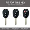 TPU 2/3/4 ButtonsCar Key Cover Case For Toyota Camry Prius Corolla RAV4 Sienna 2014 2015 Shell Fob Protected Holder Accessories